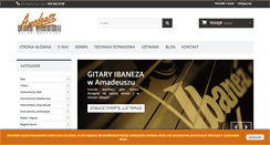 Desktop Screenshot of amadeusz.info