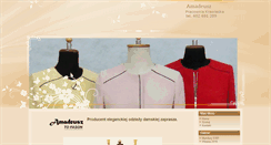 Desktop Screenshot of amadeusz.biz
